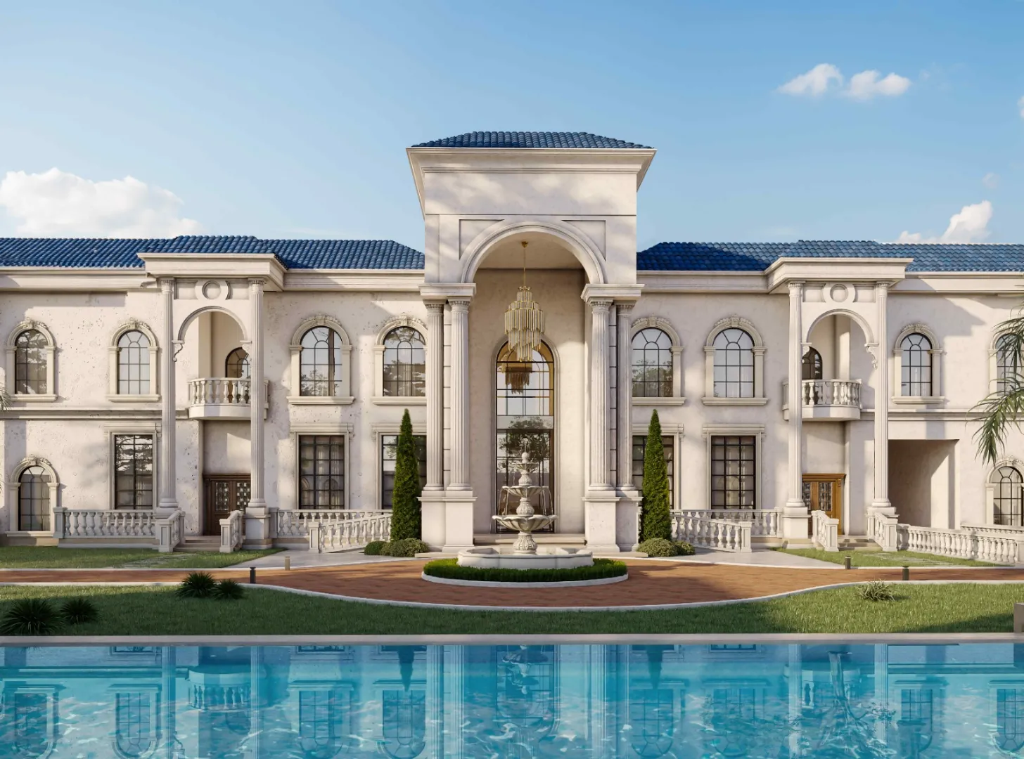 تصميم قصر