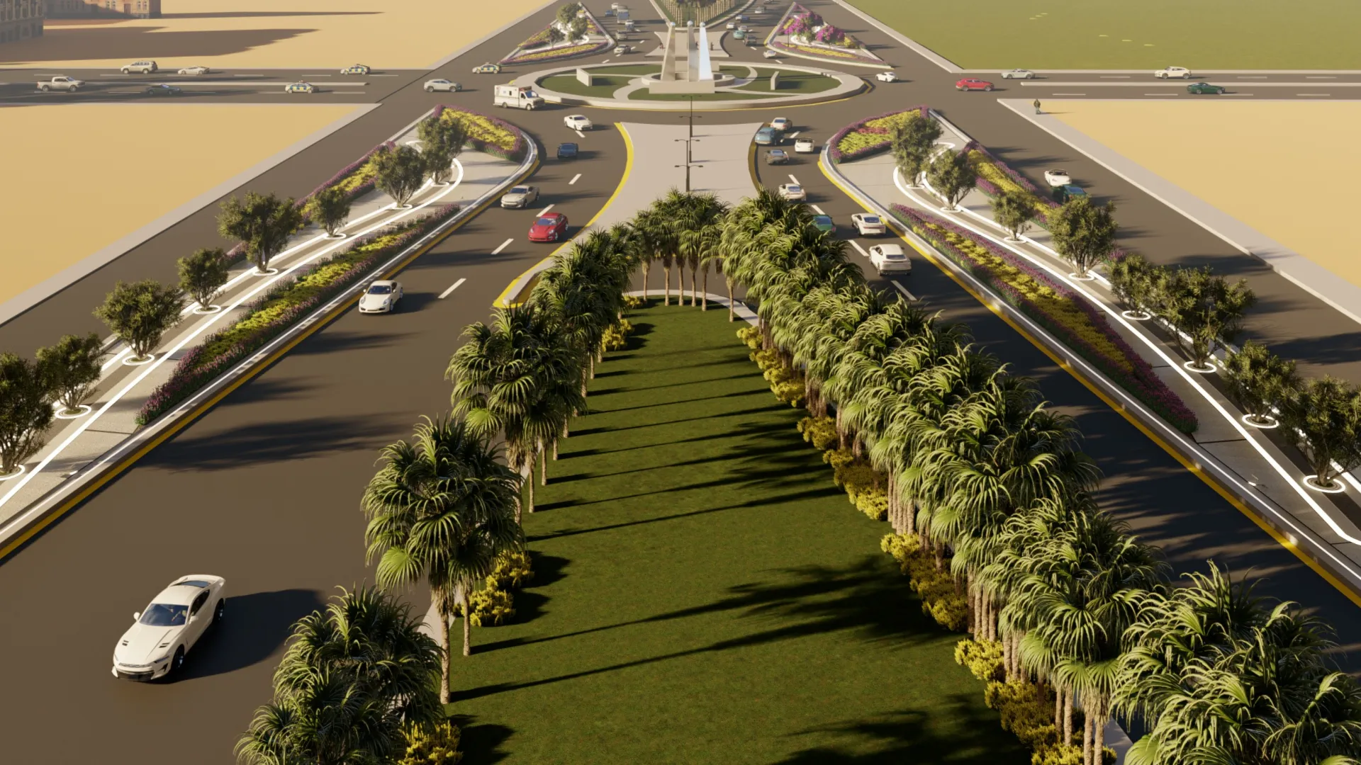 تصميم دوار الخالدي